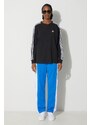 adidas Originals pantaloni de trening Adibreak Pant culoarea albastru, cu model, IP0615