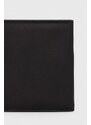 Sisley portofel de piele barbati, culoarea negru