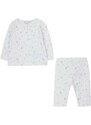Tartine et Chocolat pijamale de bumbac pentru copii culoarea alb, modelator