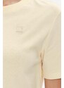 CALVIN KLEIN T-Shirt Ck Embro Badge Regular Tee J20J223226 ZCY vanilla