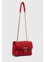 Pinko poseta de piele culoarea rosu