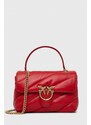 Pinko poseta de piele culoarea rosu