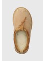 UGG papuci din piele întoarsă Tasman Crafted Regenerate culoarea bej, 1152747