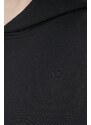 adidas Originals hanorac de bumbac Contempo French Terry Hoodie bărbați, culoarea negru, cu glugă, uni, HK2937