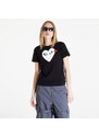 Tricou pentru femei Comme des Garçons PLAY Heart Logo Short Sleeve Tee Black