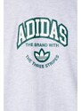 adidas Originals tricou din bumbac bărbați, culoarea gri, cu imprimeu IS2929