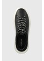 Guess sneakers din piele ELBA culoarea negru FMPVIB SUE12