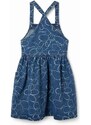 Desigual rochie din denim pentru copii mini, drept