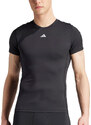 Tricou adidas Techfit Aeroready T-Shirt Schwarz is7606