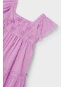 Mayoral rochie fete culoarea violet, mini, evazati