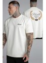 Tricou SIKSILK Graphic Tshirt ecru