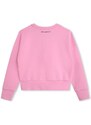 Karl Lagerfeld bluza copii culoarea roz, cu imprimeu
