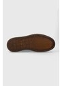 Gant pantofi de piele intoarsa Kinzoon barbati, culoarea negru, 27633351.G00