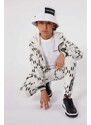 Karl Lagerfeld pălărie din bumbac pentru copii culoarea alb, bumbac