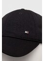 Tommy Hilfiger șapcă culoarea negru, uni AM0AM12150