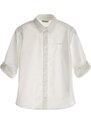 GUESS K Cămașă Pentru copii Str. Poplin Adj. Ls Shirt L3YH04WE5W0 g011 pure white