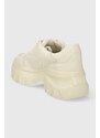 Desigual sneakers din piele Chunky culoarea bej, 24SSKL01.1011