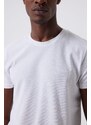 Lee Cooper Twingos 6 Men's Pique O Neck T-Shirt White