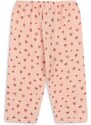 Konges Sløjd pantaloni de bumbac pentru copii culoarea roz, modelator