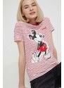 Desigual tricou x Disney femei, culoarea rosu