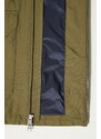 Woolrich geaca Cruiser Hooded Jacket barbati, culoarea verde, de tranzitie, CFWOOU0884MRUT3662