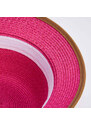 Diana&Co Firenze Palarie Malvina Paie Fuxia Bucket-Hat