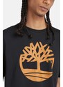 TIMBERLAND T-Shirt Kennebec River Tree Logo Short Sleeve TB0A2C2RP561 001 black