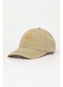 Gant șapcă de baseball din bumbac culoarea bej, cu imprimeu
