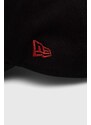 New Era șapcă de baseball din bumbac Chicago Bulls culoarea negru, cu imprimeu, CHICAGO BULLS