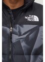 The North Face vesta de puf 1996 RETRO NUPTSE VEST barbati, culoarea negru, de iarna