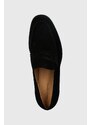 Vagabond Shoemakers mocasini din piele intoarsa MARIO barbati, culoarea negru