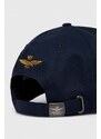 Aeronautica Militare șapcă de baseball din bumbac culoarea albastru marin, cu imprimeu