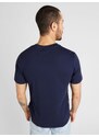 NAPAPIJRI Tricou 'S-Aylmer' albastru marin / roșu deschis / alb