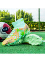 GDF Ghete de fotbal MBrands 6.4, pentru teren iarba sintetic , verde cu portocaliu