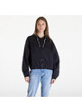 Hanorac pentru femei Calvin Klein Jeans Logo Drawstring Windbreaker Black