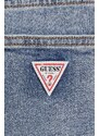 Guess Originals fusta jeans mini, creion
