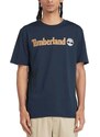 TIMBERLAND T-Shirt Kennebec River Linear Logo Short Sleeve TB0A5UPQ4331 410 navy