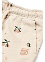 Liewood pantaloni scurți din bumbac pentru copii Gram Printed Sweatshorts culoarea roz, modelator, talie reglabila
