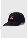Carhartt WIP șapcă de baseball din bumbac Field Cap culoarea negru, cu imprimeu, I033216.89XX