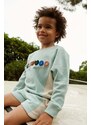 Liewood hanorac de bumbac pentru copii Aude Placement Sweatshirt cu imprimeu