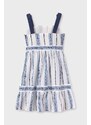 Mayoral rochie fete culoarea albastru marin, mini, evazati