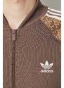 adidas Originals bluza barbati, culoarea maro, modelator, IS0255