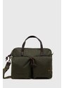 Filson geanta laptop Dryden Briefcase culoarea verde, FMBAG0008