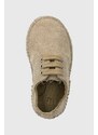 zippy pantofi din piele intoarsa pentru copii culoarea bej