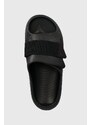 Crocs papuci Mellow Luxe Recovery Slide culoarea negru, 209413
