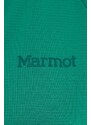Marmot hanorac Leconte culoarea verde, neted