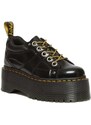 Dr. Martens pantofi de piele 5i Quad Max femei, culoarea negru, cu platforma, DM31423001