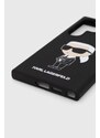 Karl Lagerfeld Husă pentru telefon S24 Ultra S928 culoarea negru