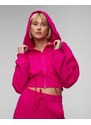 Hanorac roz pentru femei Adidas by Stella McCartney ASMC Crop Hoodie