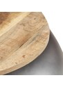 OrlandoKids Masuta de cafea, gri, 68x68x30 cm, lemn masiv de mango
